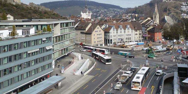 Die Stadt Baden för­dert Elek­tro­mo­bi­li­tät